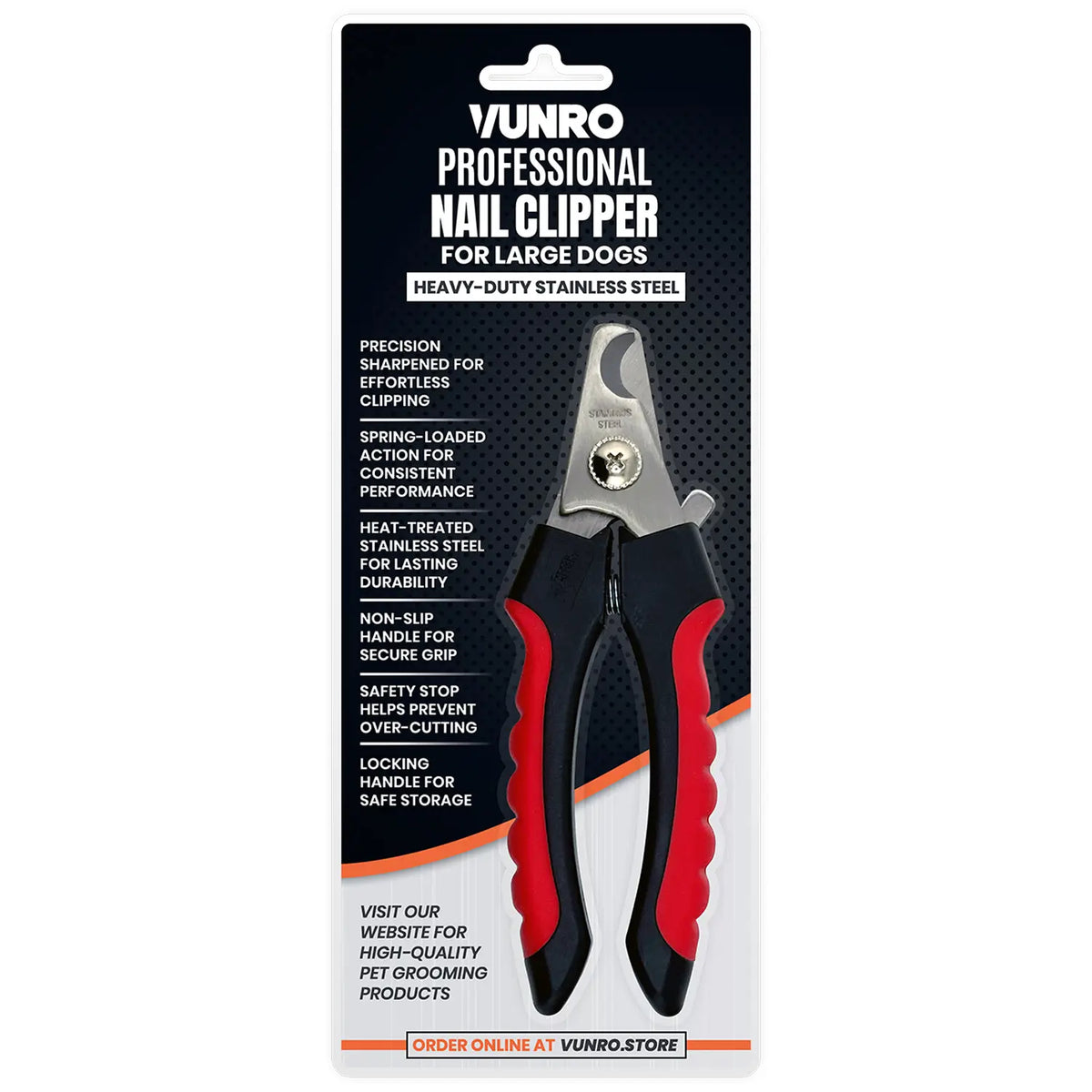 Large PRO Pet Nail Clipper by VUNRO