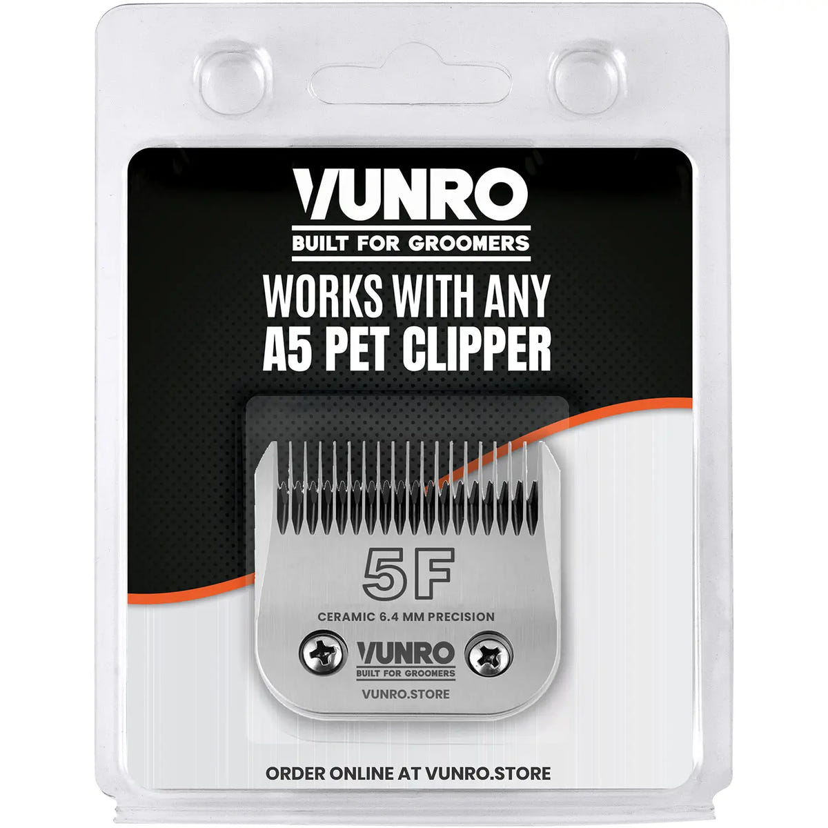 5F Ceramic Dog Clipper Blade (6.4 mm) by VUNRO
