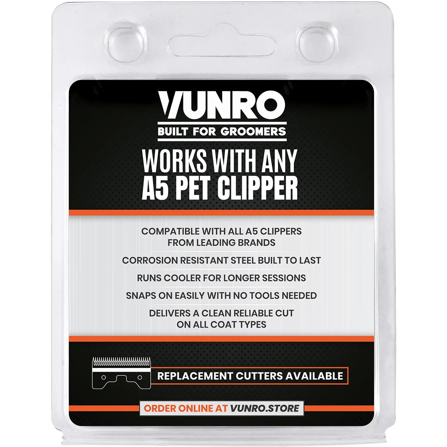 5F Dog Clipper Blade (6.4 mm) by VUNRO