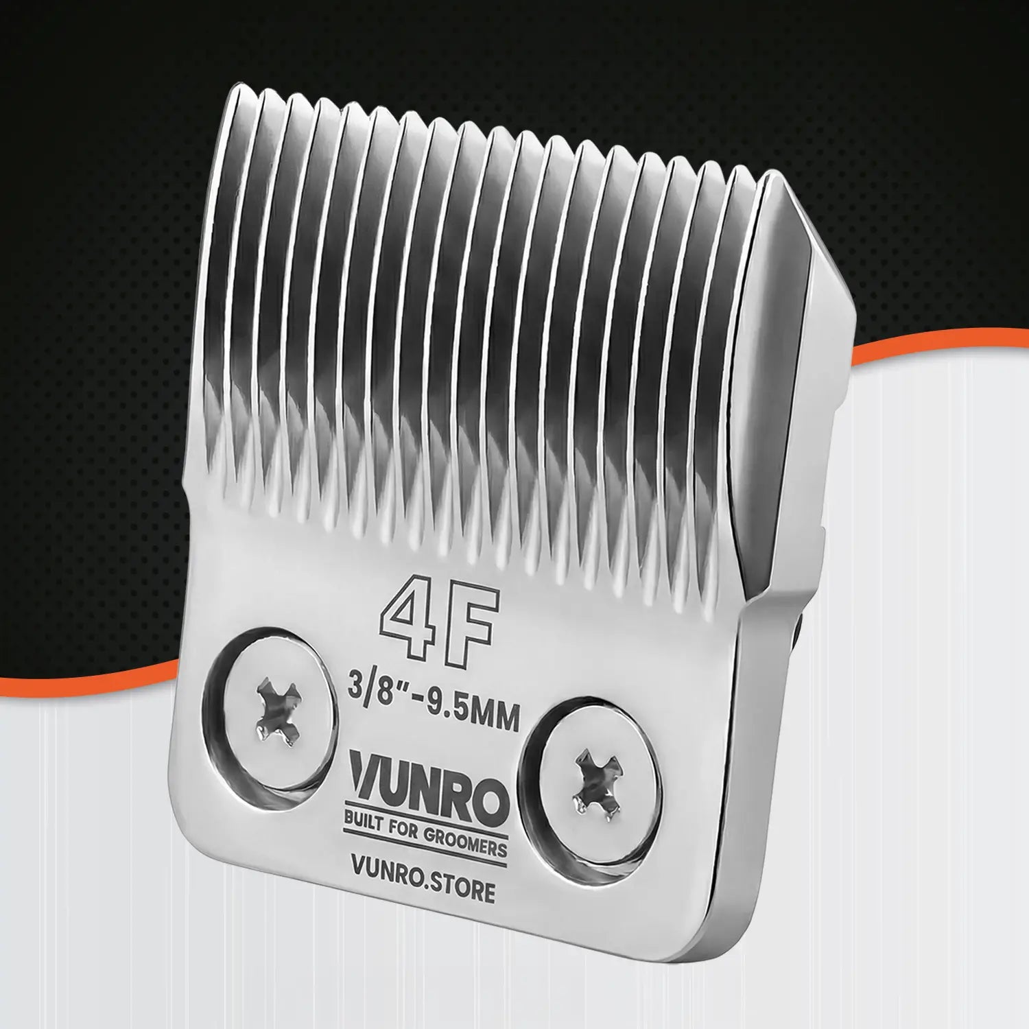 4F Ceramic D-Series Dog Clipper Blade (9.5 mm) by VUNRO